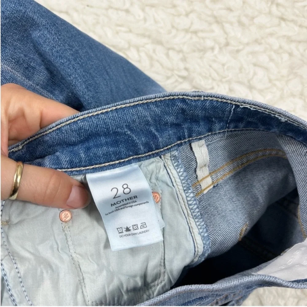 NEW Mother Superior The Lasso heel wide leg jeans - Picture 11 of 13